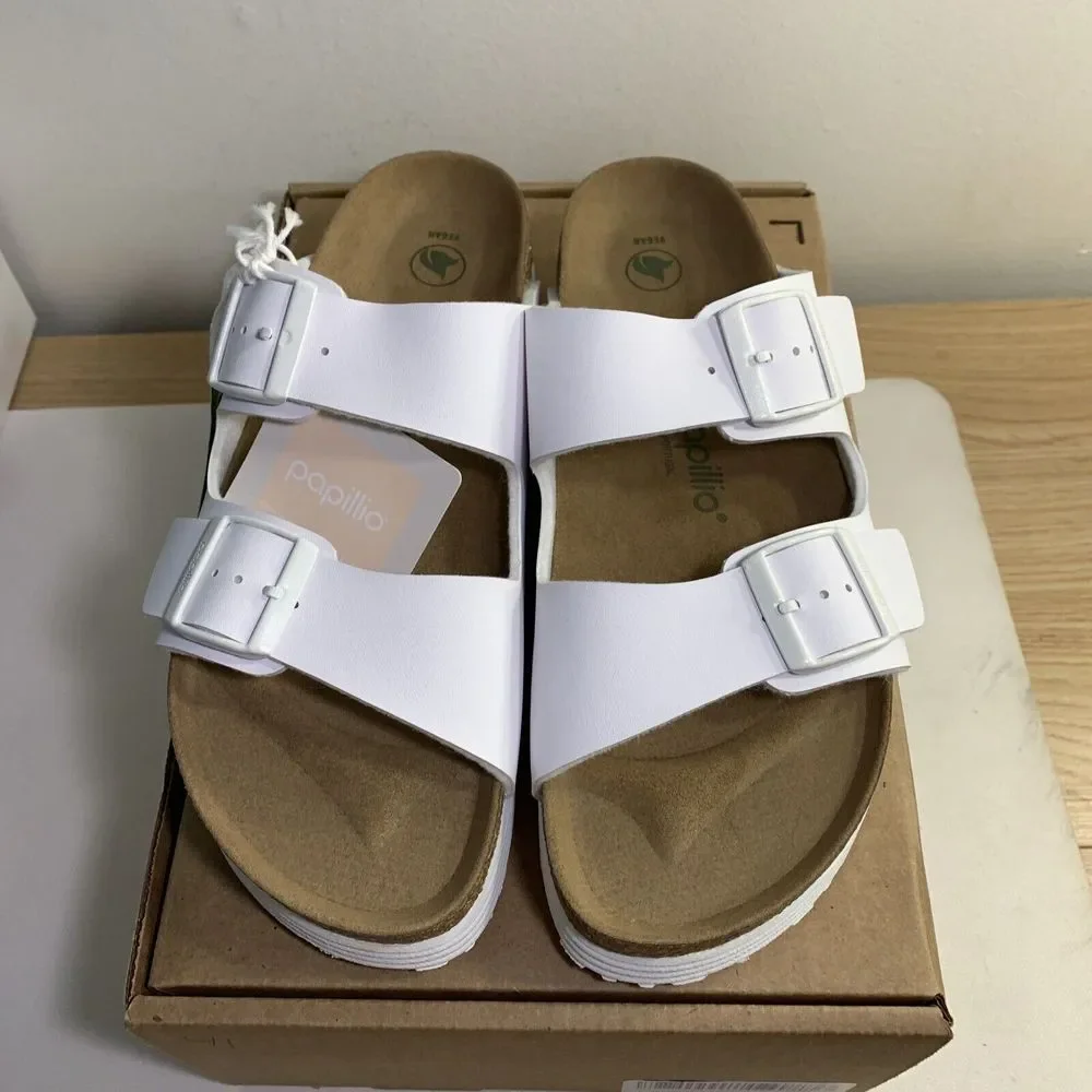 Birkenstock White Sandals - Picture 4 of 5